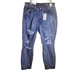 NWT Judy Blue Boyfriend Jeans Size 14W